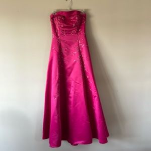 Satin Prom Dress